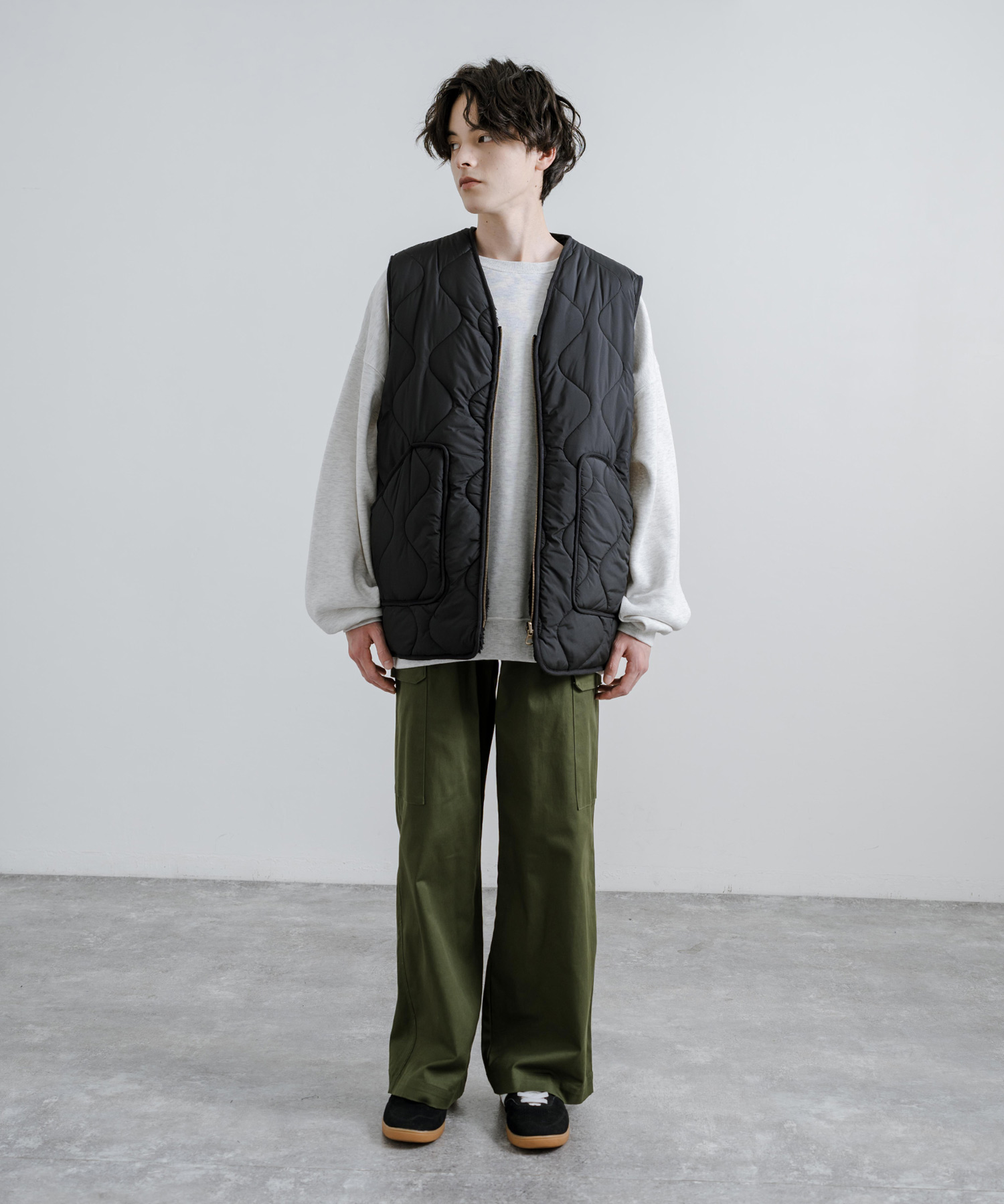 ロッキーモンロー Rocky Monroe リバーシブルベスト ボア ロッキーモンロー Rocky Monroe リバーシブルベスト ボア