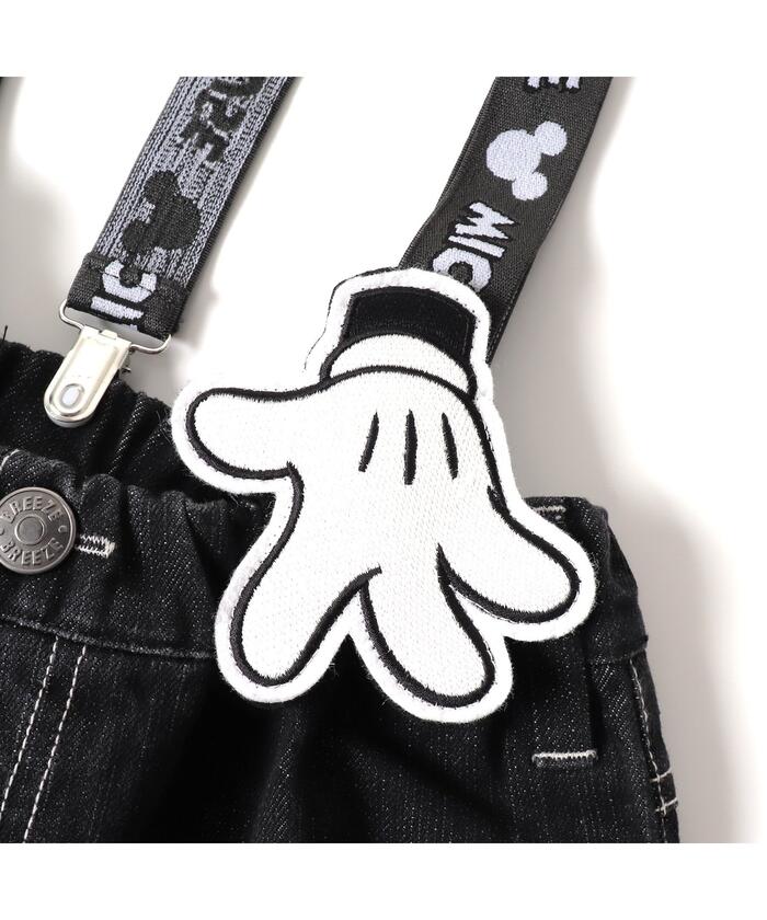 WEB限定 ディズニーキャラクター サスペンダー付サロペット