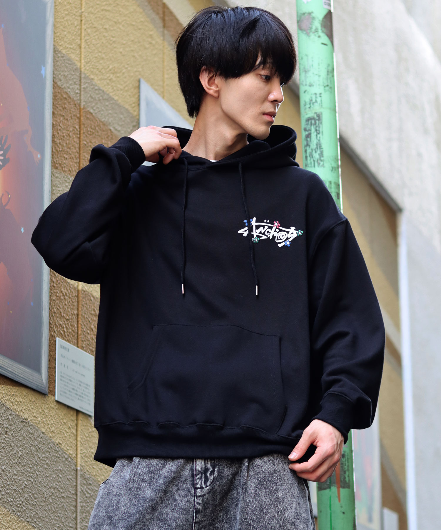 シトリー SITRY 【SITRY】オーバーサイズ 発泡プリント