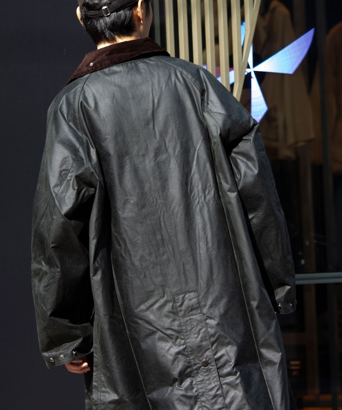 Barbour/バブアー】burghley バーレー ワックス コットン ロング