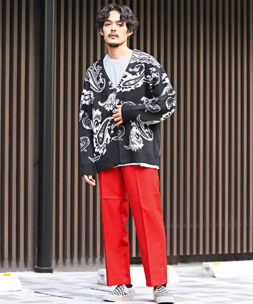 再入荷商品 ラグスタイル LUXSTYLE カラーテーパードパンツ/テーパード パンツ