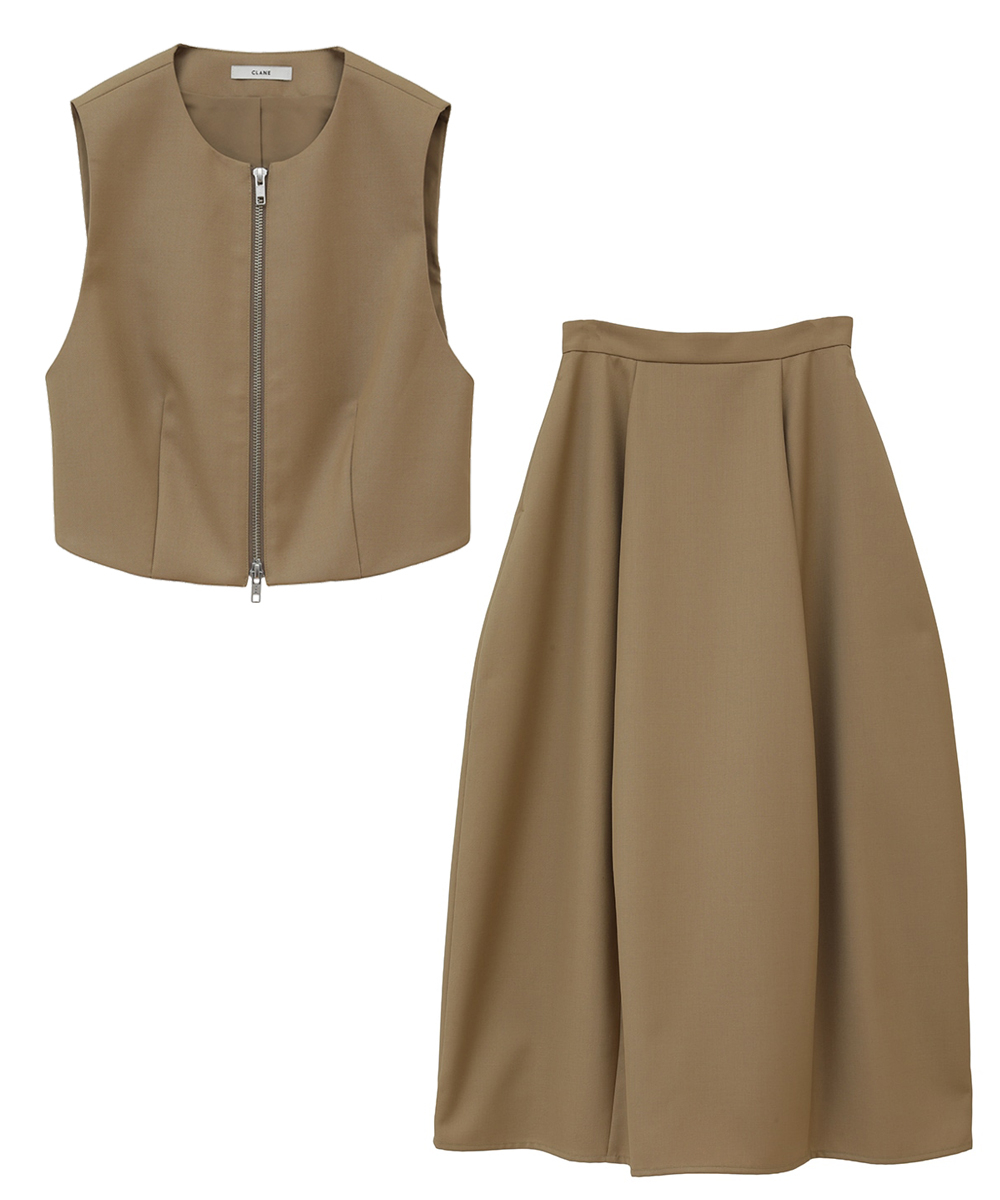 セール 30%OFF】3WAY ZIP SET ONEPIECE(505748397) | クラネ セール 30%OFF】3WAY ZIP SET ONEPIECE(505748397) | クラネ