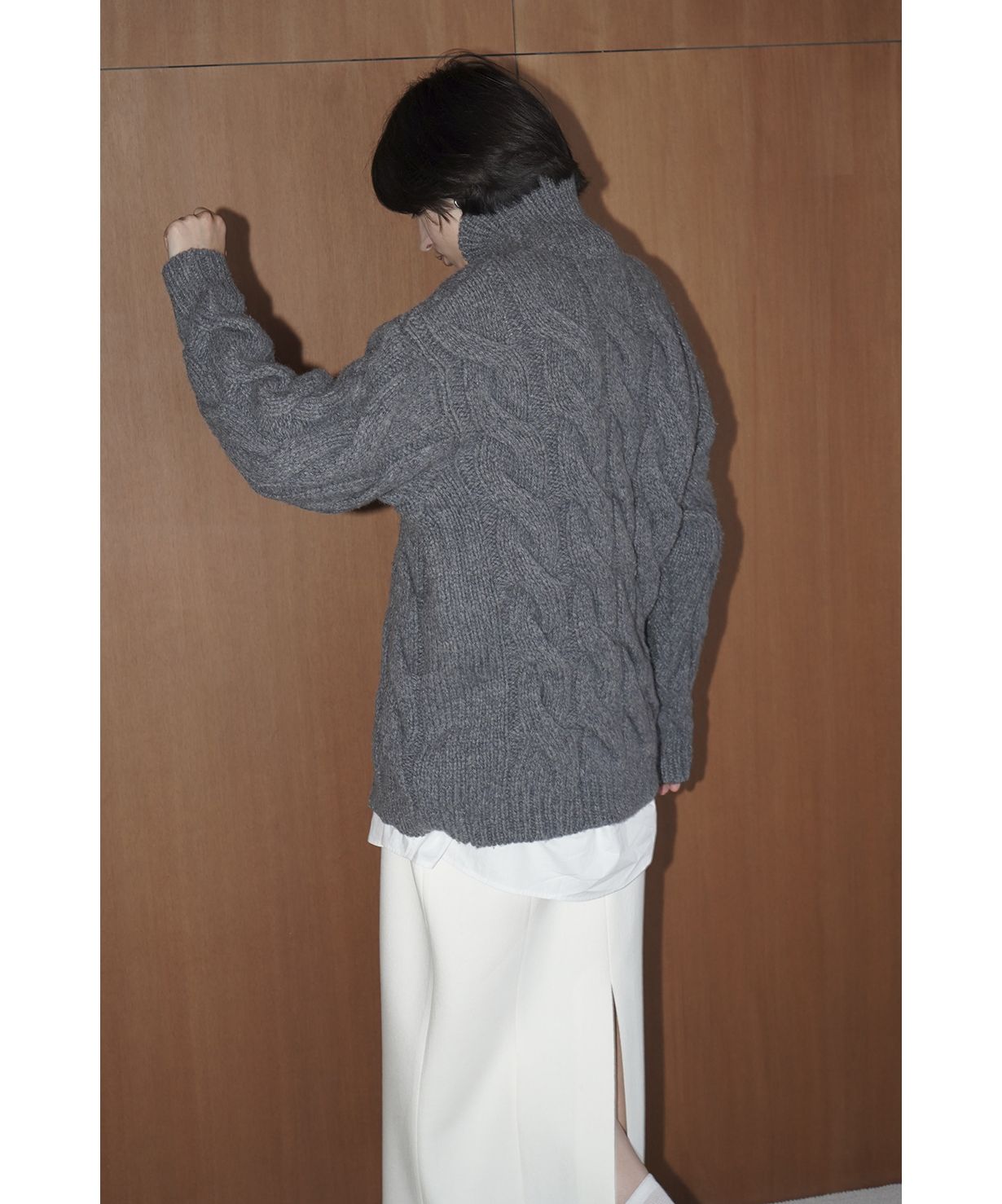 セール】BIG CABLE OVER KNIT TOPS(505748402) | クラネ(CLANE