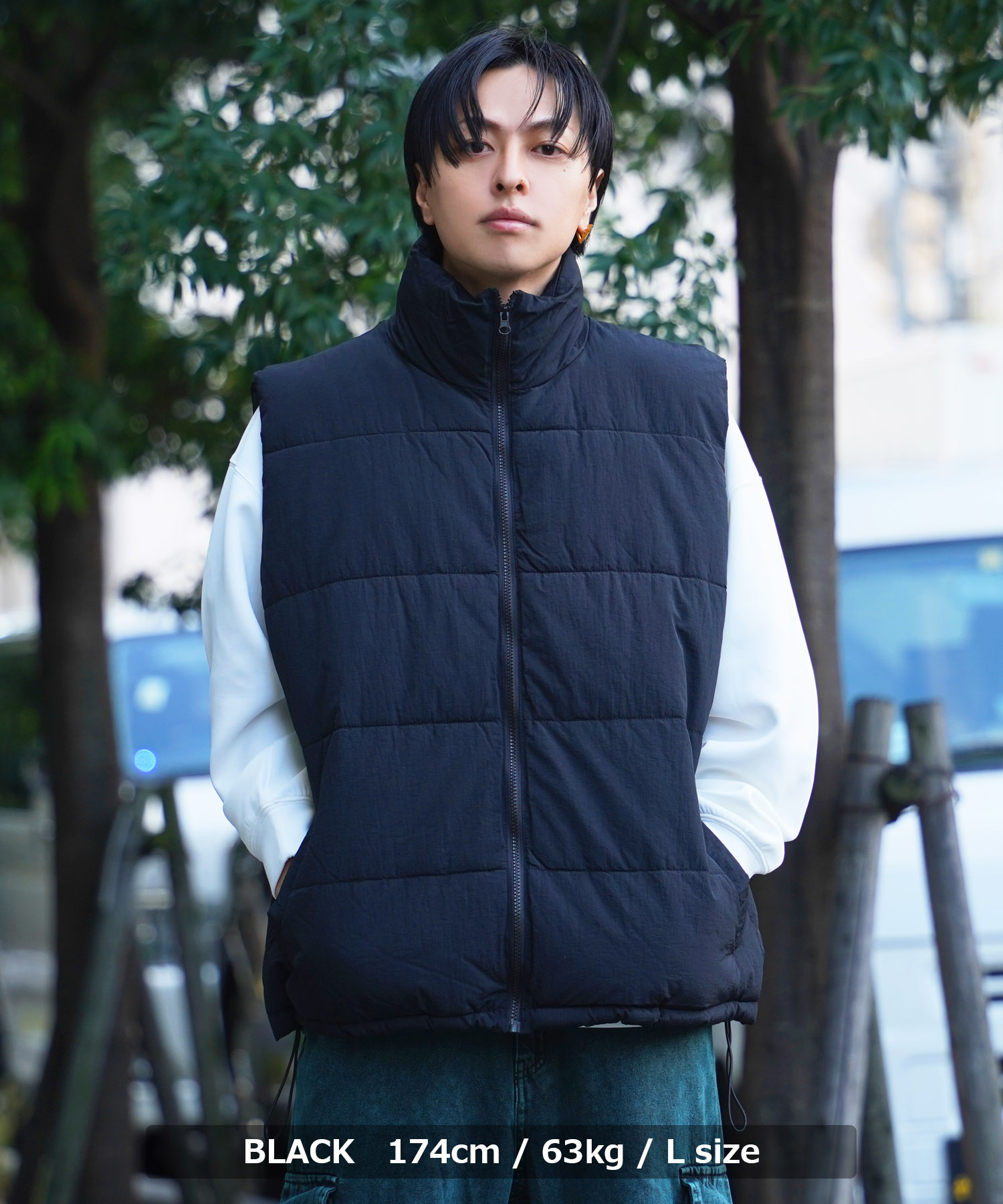 ワンフォークロージング 1111clothing ◇ナイロン 中綿 ダウン ワンフォークロージング 1111clothing ◇ナイロン 中綿 ダウン
