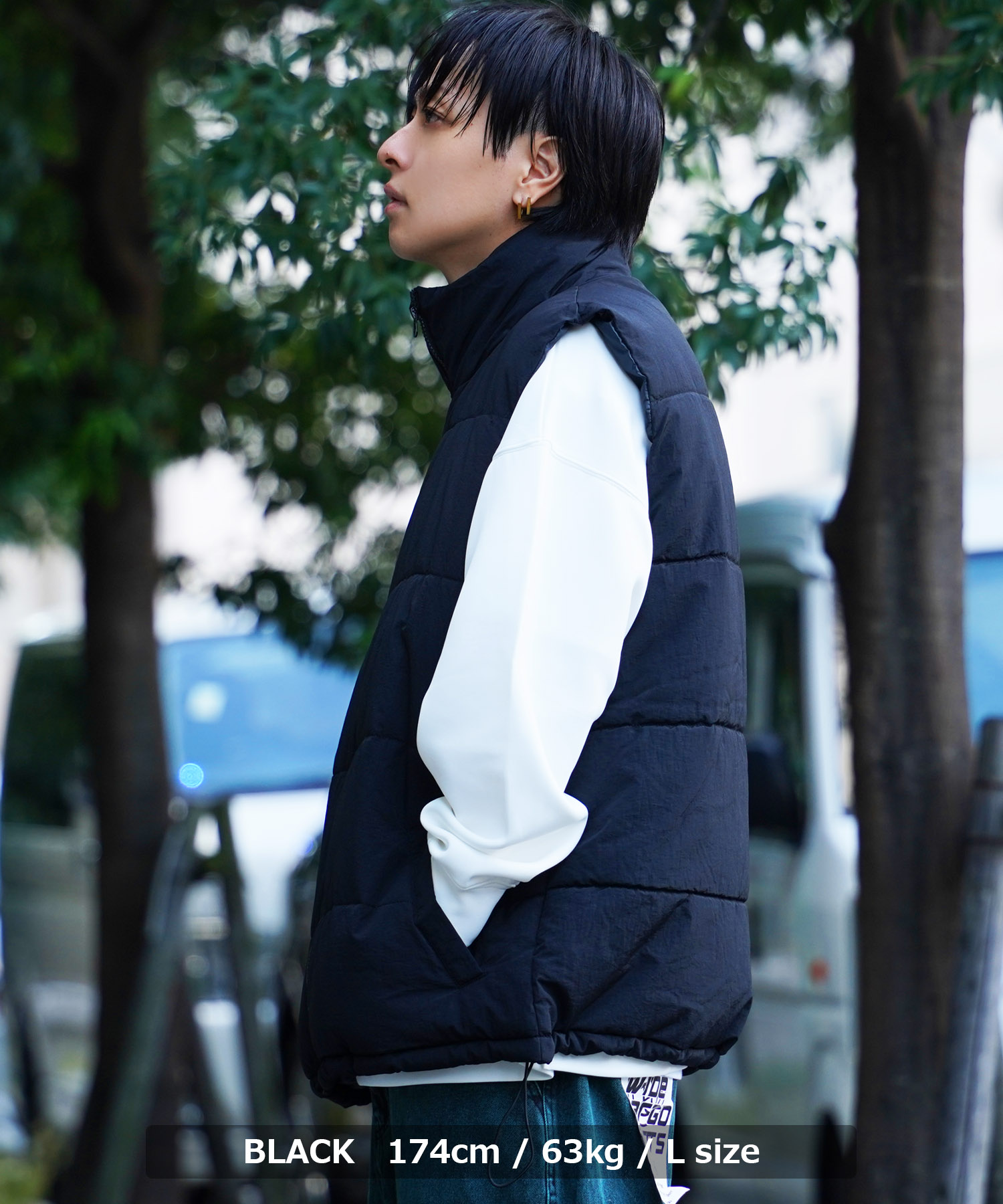ワンフォークロージング 1111clothing ◇ナイロン 中綿 ダウン ワンフォークロージング 1111clothing ◇ナイロン 中綿 ダウン