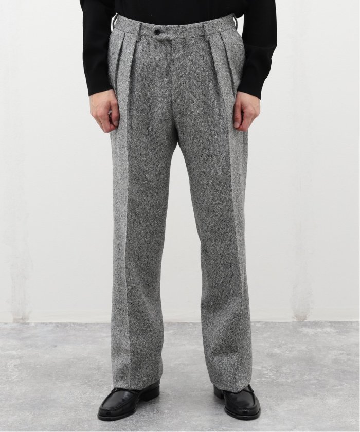 HUSBANDS / ハズバンズ】Donegal tweed TROUSERS(505749515