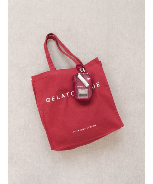 GELATO PIQUE × BTS キャリーポーチ トートバッグ セット GELATO PIQUE × BTS キャリーポーチ トートバッグ セット