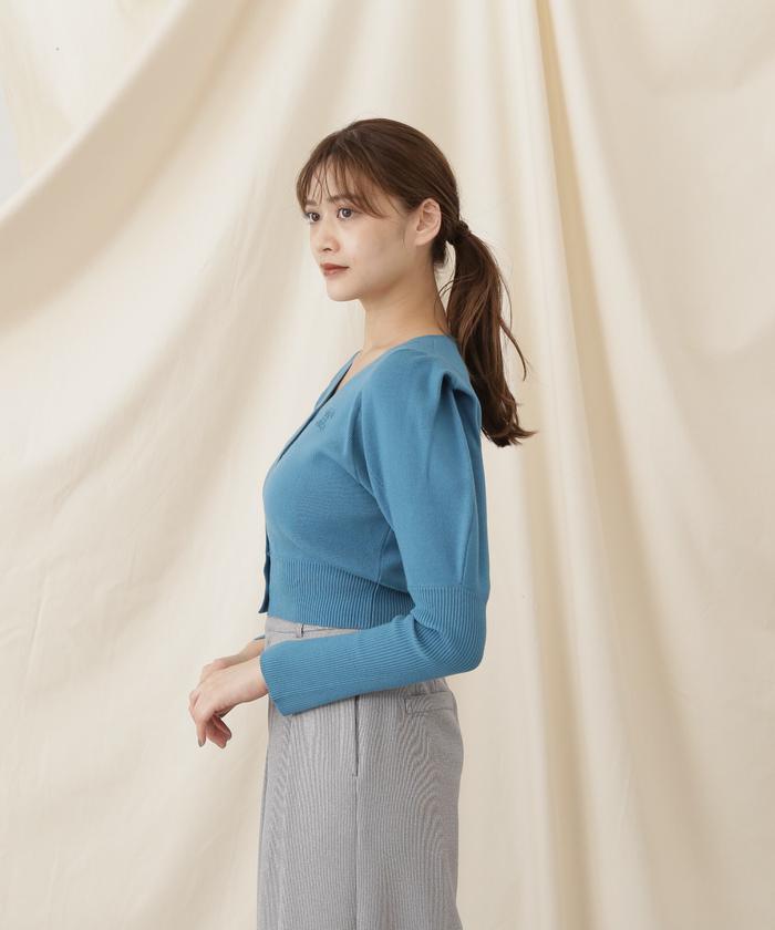 セール 50%OFF】シンボルエンボスカーディガン(505631206