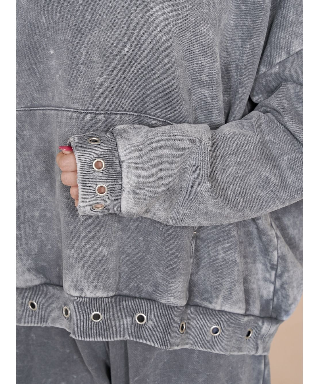 ハトメスウェットセットアップ(505685209) | Darich(Darich) - d fashion
