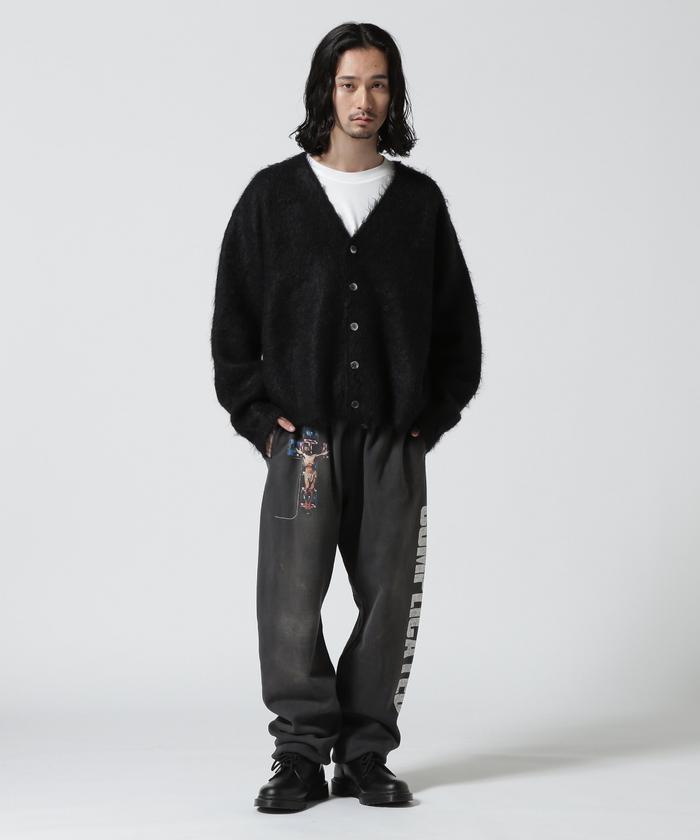 SAINT MICHAEL/セント マイケル/CARDIGAN/MOHAIR/BLACK