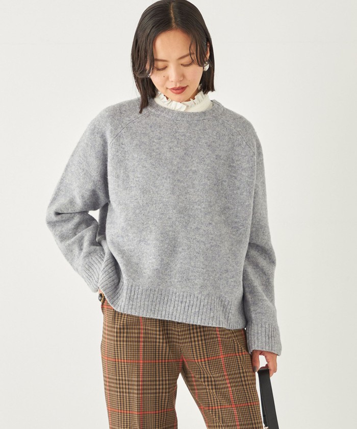 SHIPS for women / シップスウィメン SHIPS Colors:〈手洗い可能〉CASHMILE(R) サドル ショルダー ニット◇ SHIPS Colors:〈手洗い可能〉CASHMILE(R) サドル ショルダー