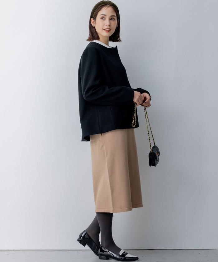 今ならほぼ即納！ 飯豊まりえさん着用・Oggi12月号掲載】2WAYショートビーバー その他