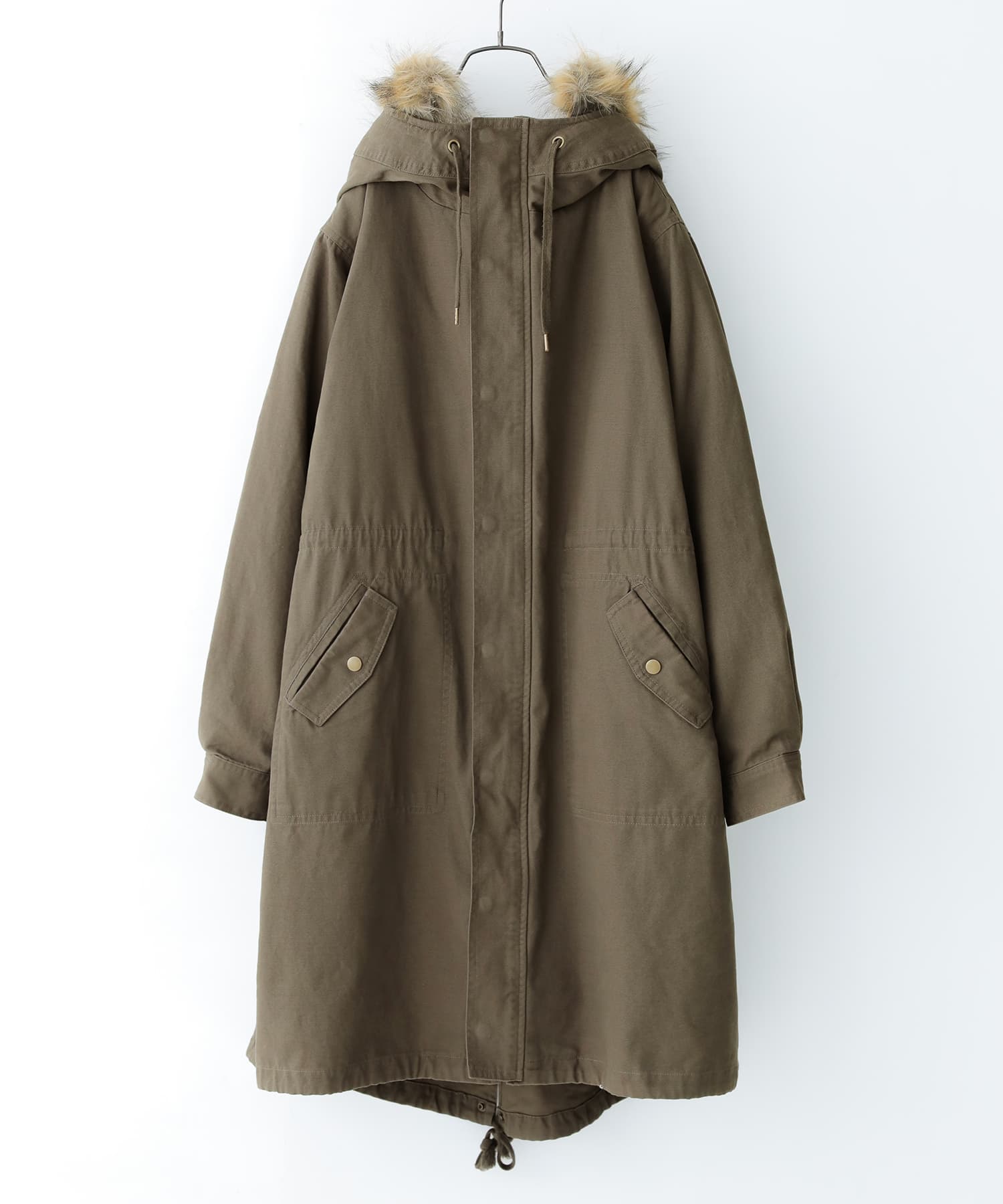 美品 DIESEL モッズコート 3way ミリタリー ライナー付き AG55