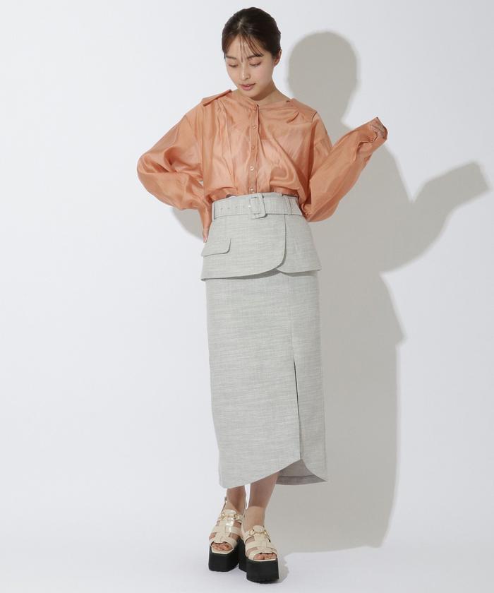 セール 70%OFF】コルセットベルト×タイトスカート(504579258