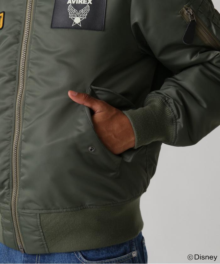 Disney Collection》FLIGHT JACKET MICKEY(505430190) | AVIREX