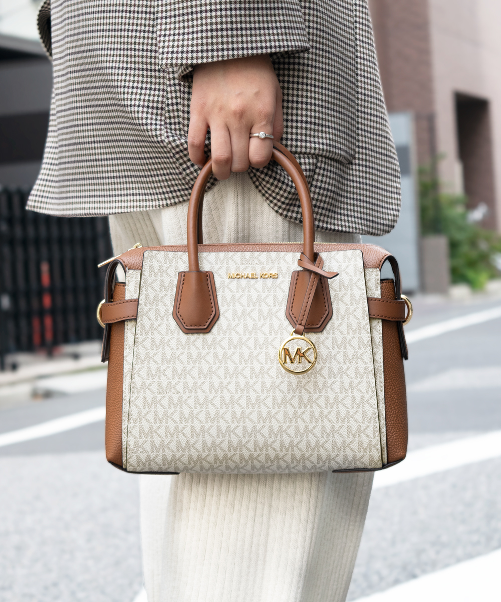 MICHAEL KORS マイケルコース MERCER SMALL MK シグネチャー 斜めがけ 