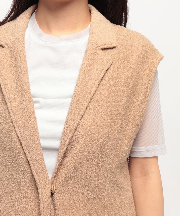 【ドロワット　ロートレアモン】【Droite select】VONDELベーシックリブプルオーバー ドロワット ロートレアモン Droite lautreamont 【Droite select