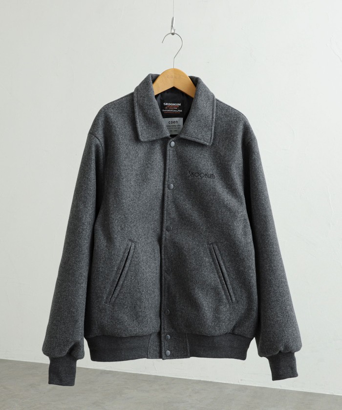 セール】SKOOKUM×coen別注リブスタジャン(505748441) | coen
