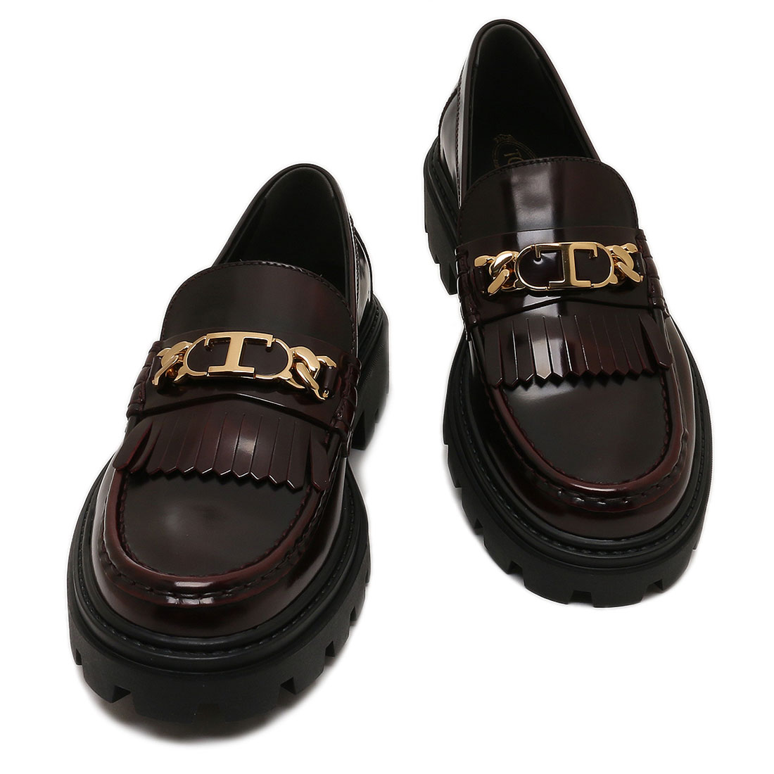 最も信頼できる トッズ TOD'S ローファー オックスフォード ワインレッド 靴