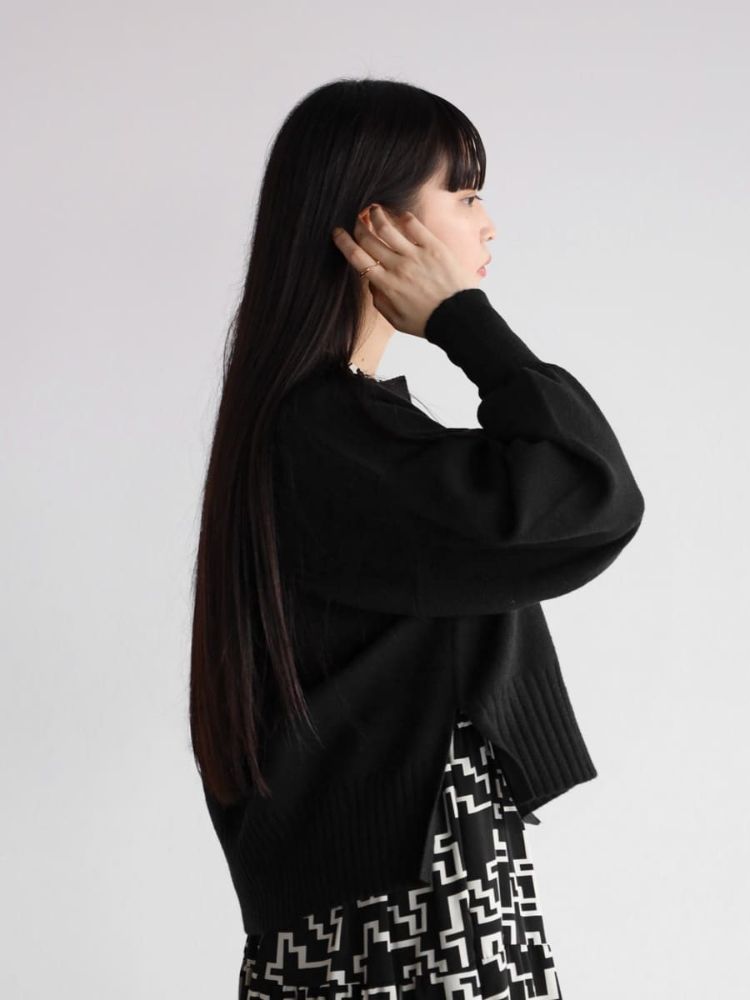 定価15,000円】 ヤマダヤ ラディエイト ロゴカーディガン ブラック M - メルカリ