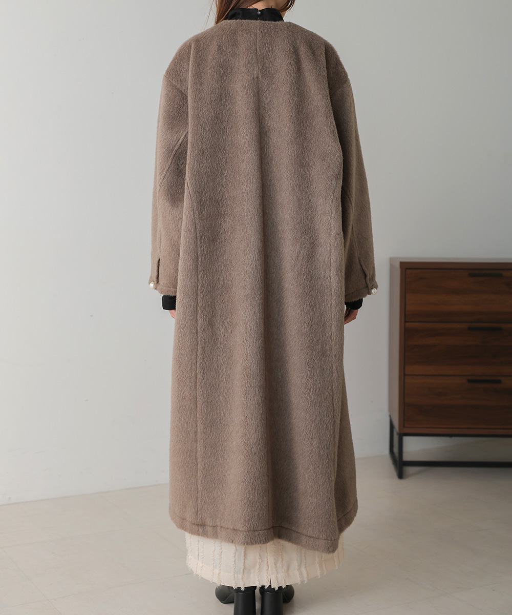セール 40%OFF】バブ Bab シャギーパールボタンオーバー