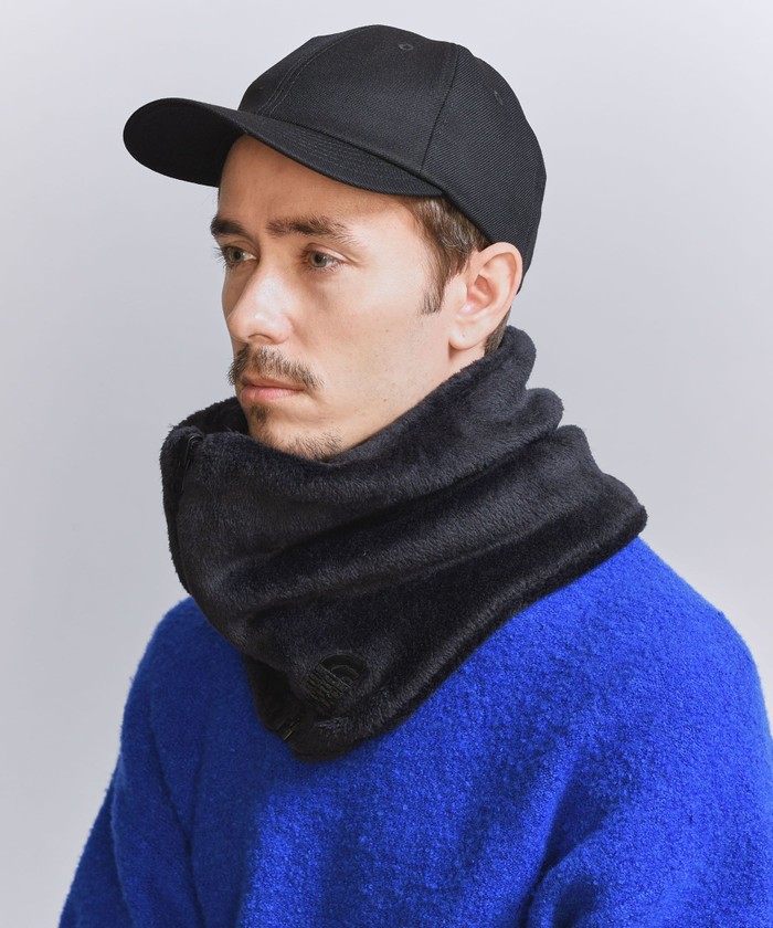 THE NORTH FACE＞ リバーシブル ネックゲイター ジップ
