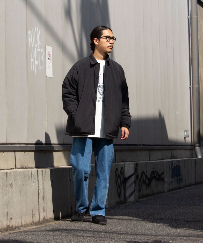 ジャケット・アウター UNIVERSAL OVERALL PADDING COACH JACKET UNIVERSAL OVERALL/ユニバーサルオーバーオール】PADDING COACH
