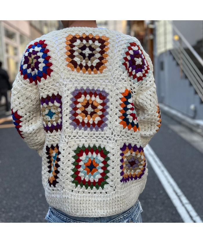 MacMahon Knitting Mills / Crochet V－neck Cardigan(505741467