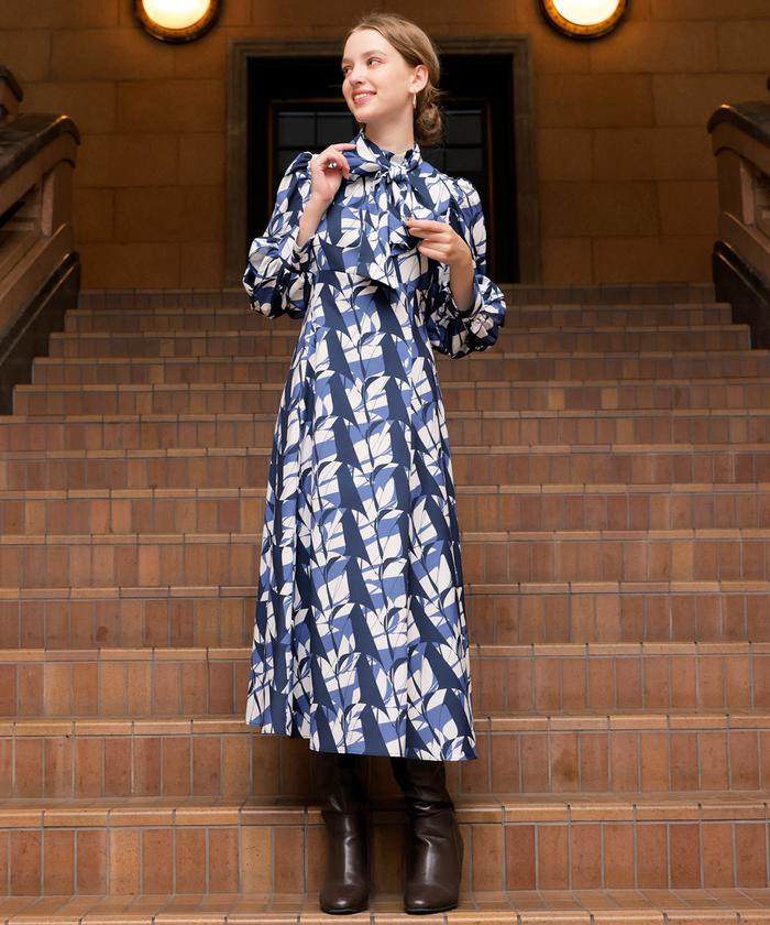 セール】ジオメトリックワンピース(505753061) | AND COUTURE セール】ジオメトリックワンピース(505753061) | AND COUTURE