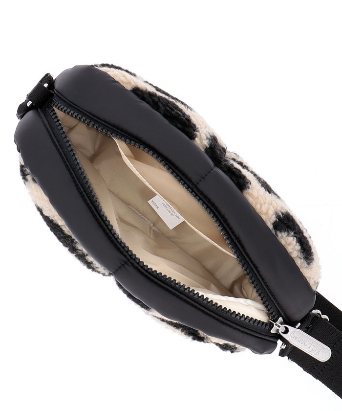 PUFFY CUBE CROSSBODYレオパードシェルパ(505736831) | LeSportsac