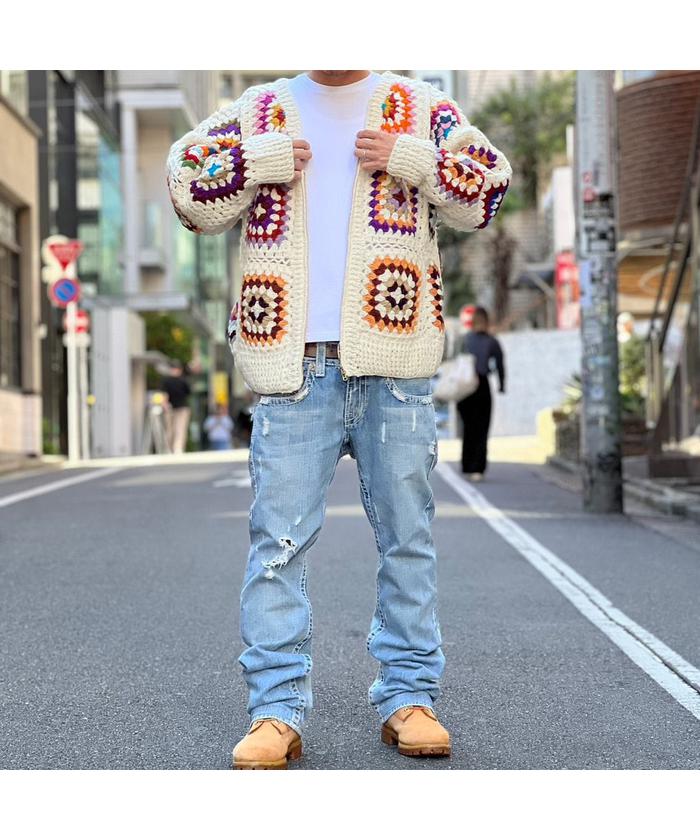 セール 30%OFF】MacMahon Knitting Mills / Crochet V－neck