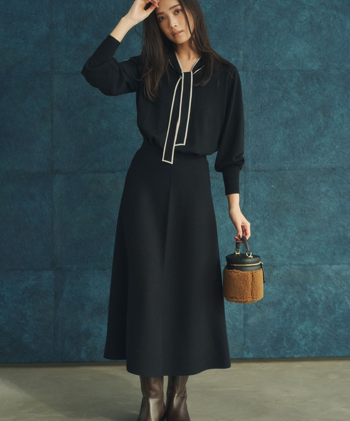 セール 20%OFF】【滝沢眞規子さん着用/洗える】ウールカシミヤ