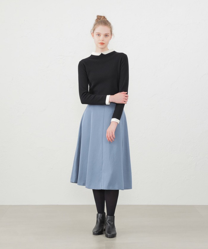 セール】【2023年秋冬商品】Cleric Collar Knit ロングスリーブ