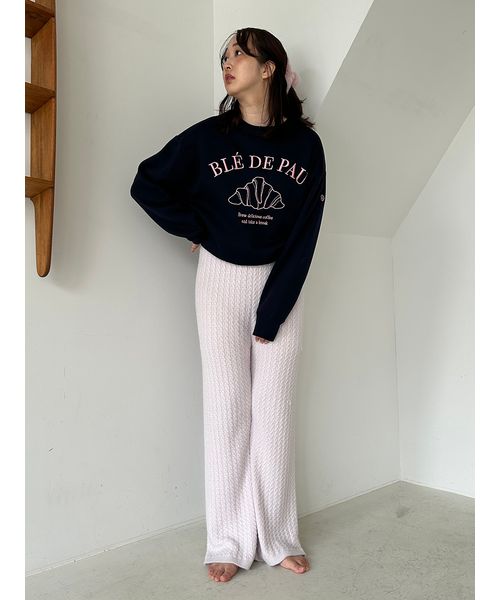 Creamy Touch】ハイウエストロングパンツ(505727132) | SNIDEL HOME