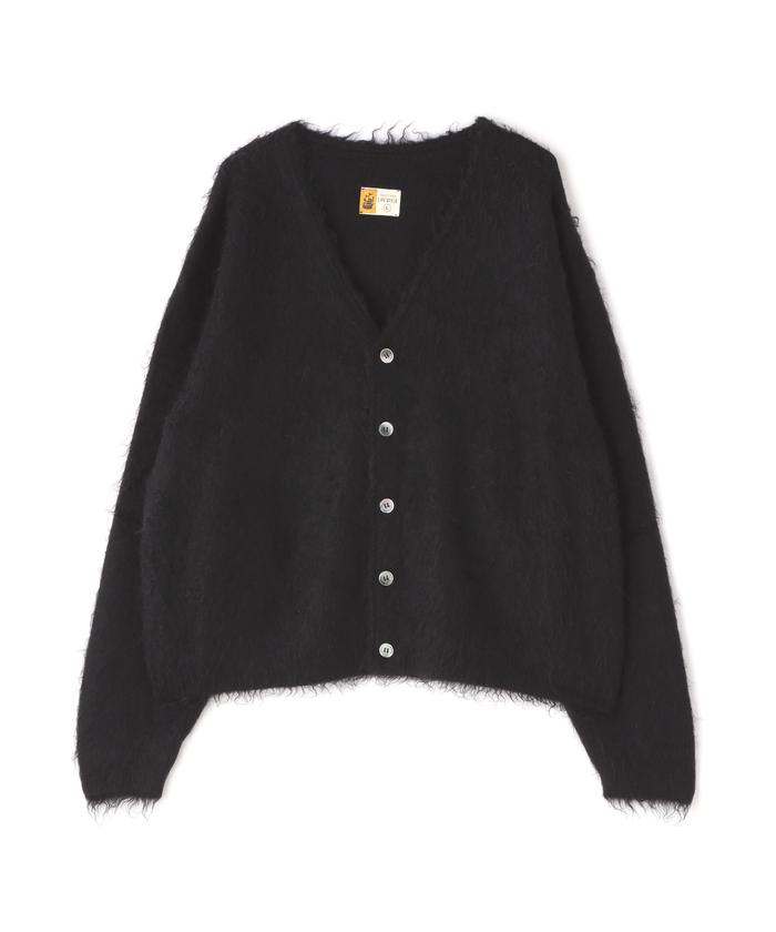 SAINT MICHAEL/セント マイケル/CARDIGAN/MOHAIR/BLACK