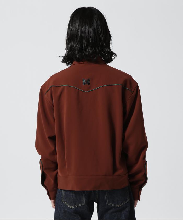 セール】NEEDLES/Piping Cowboy Jacket－Pe/Pu Double Cloth