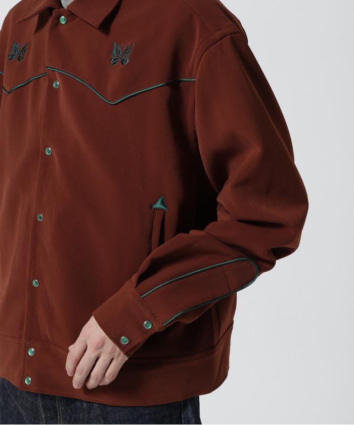 セール】NEEDLES/Piping Cowboy Jacket－Pe/Pu Double Cloth(505753134 ...