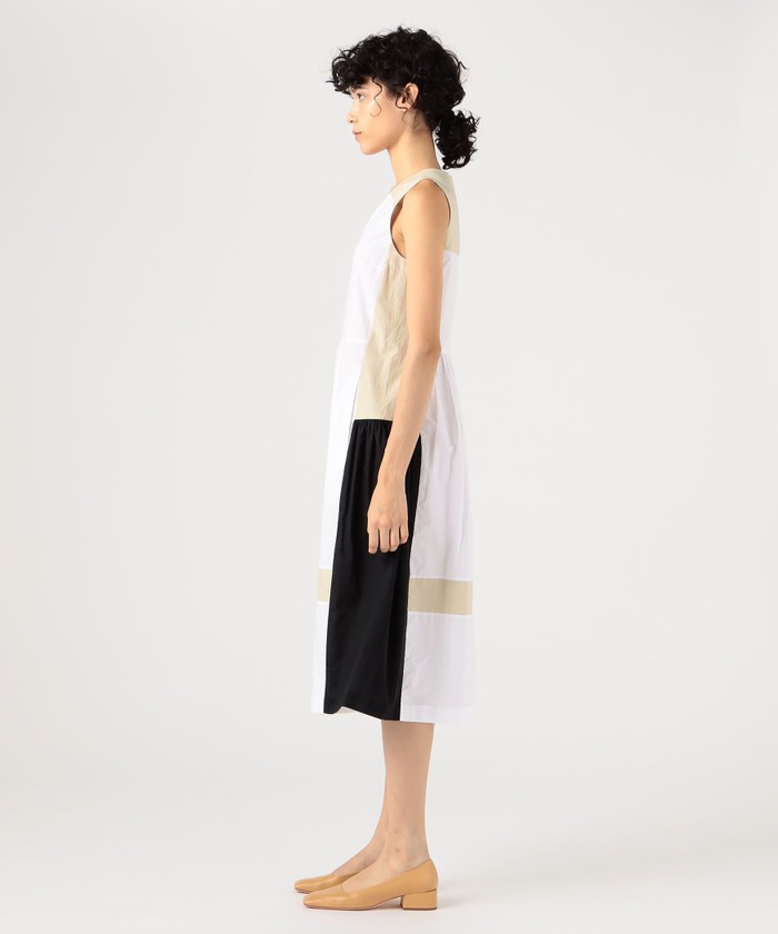 セール 50%OFF】BODICE STUDIO ブロックプリントドレス