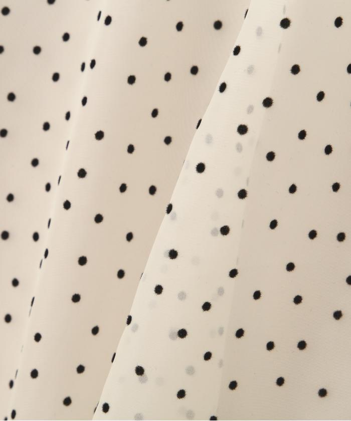 セール 40%OFF】シアーフロッキードット ワンピース(505624708