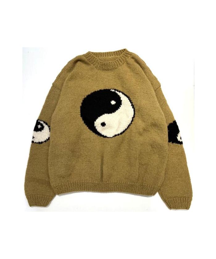 MacMahon Knitting Mills ピース ニット セーター niche. セーター ニット MacMahon Knitting Mills /マクマホン