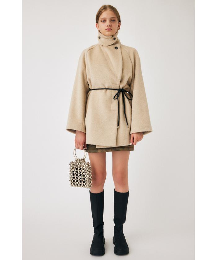 BIG COLLAR MINI コート セール】BIG COLLAR MINI コート(505759131) | マウジー(moussy