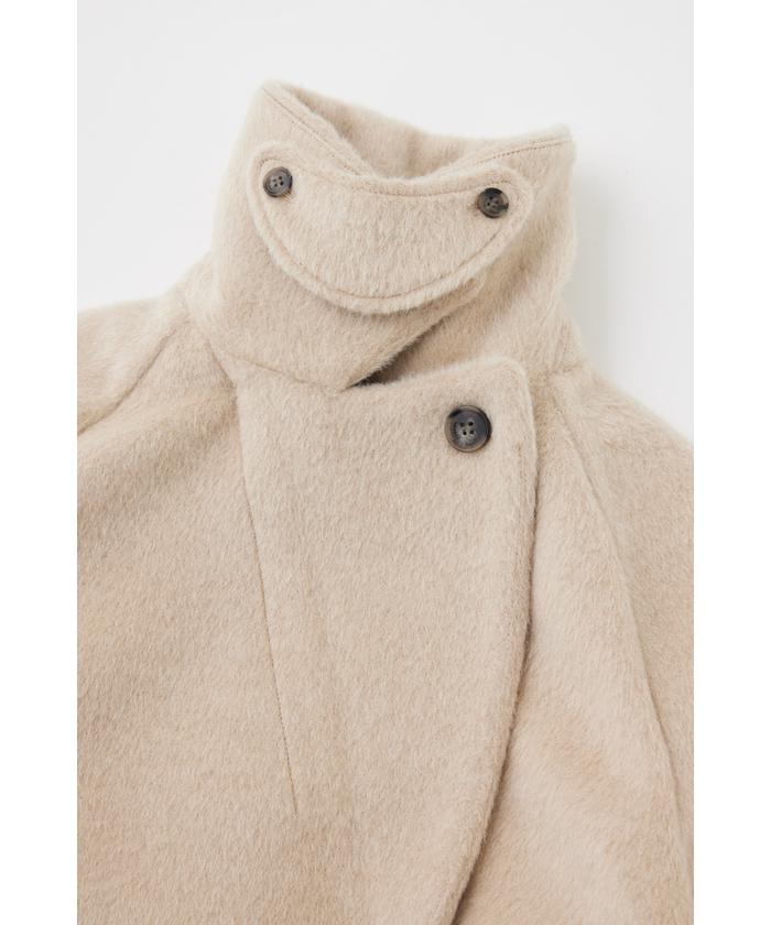 セール】BIG COLLAR MINI コート(505759131) | マウジー(moussy