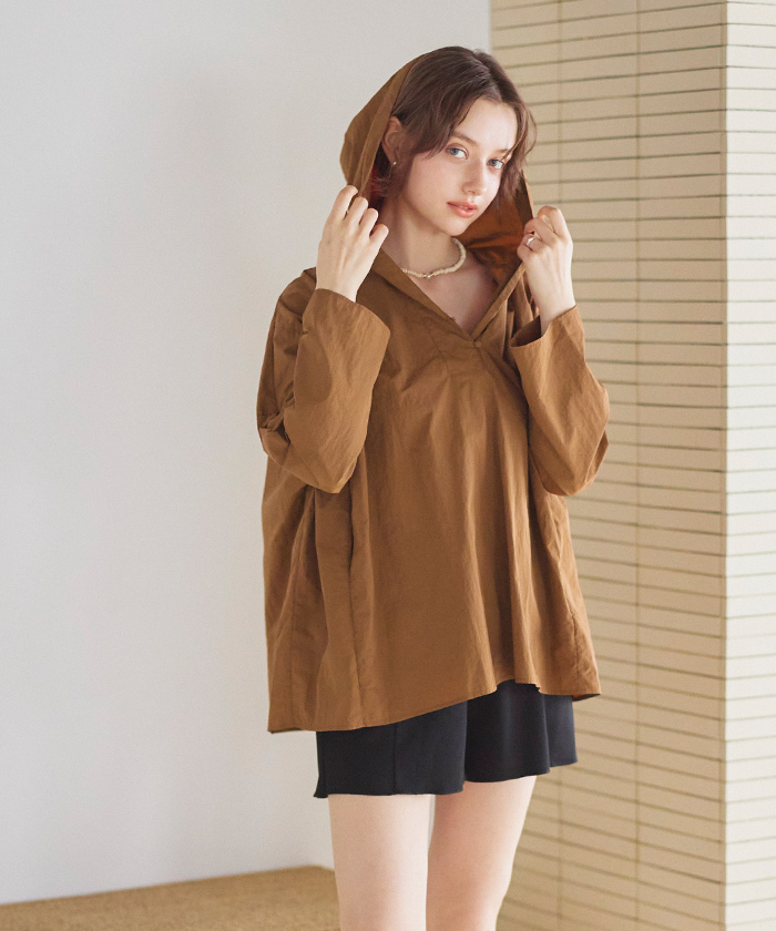 Frenchショップ（セレクトショップ）♡レース被布セット クーポン】撥水オーバーサイズラッシュガードトップス(505759605