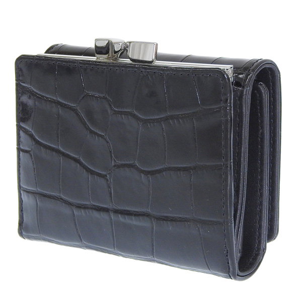 ヴィヴィアンウエストウッドクロコダイル風長財布 ブラック Vivienne Westwood ヴィヴィアンウエストウッド CROCODILE SMALL