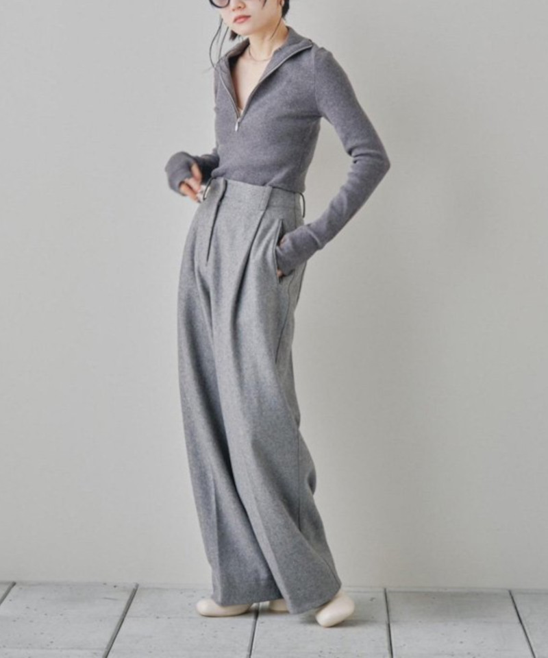 キャナルジーン CANAL JEAN TODAYFUL(トゥデイフル)Halfzip Rib キャナルジーン CANAL JEAN TODAYFUL(トゥデイフル)Halfzip Rib