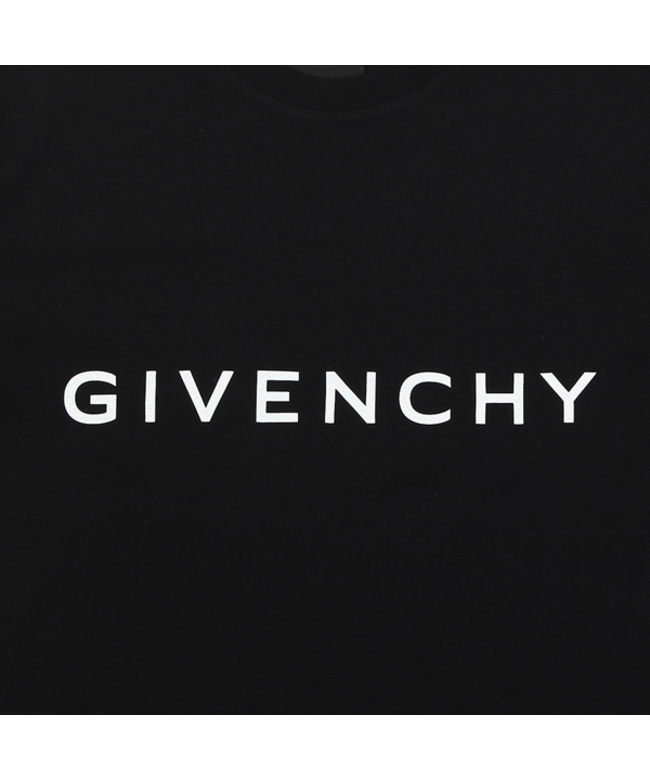 GIVENCHY ロコ ティテル ロンクスリフ Tシャツ BM71BY3Y6B 001 ジバンシィ Tシャツ カットソー スリムTシャツ ブラック メンズ