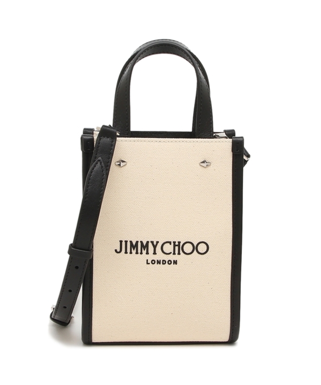 Jimmy Choo ジミーチュウ トートバッグ ショルダーバッグ シルバー