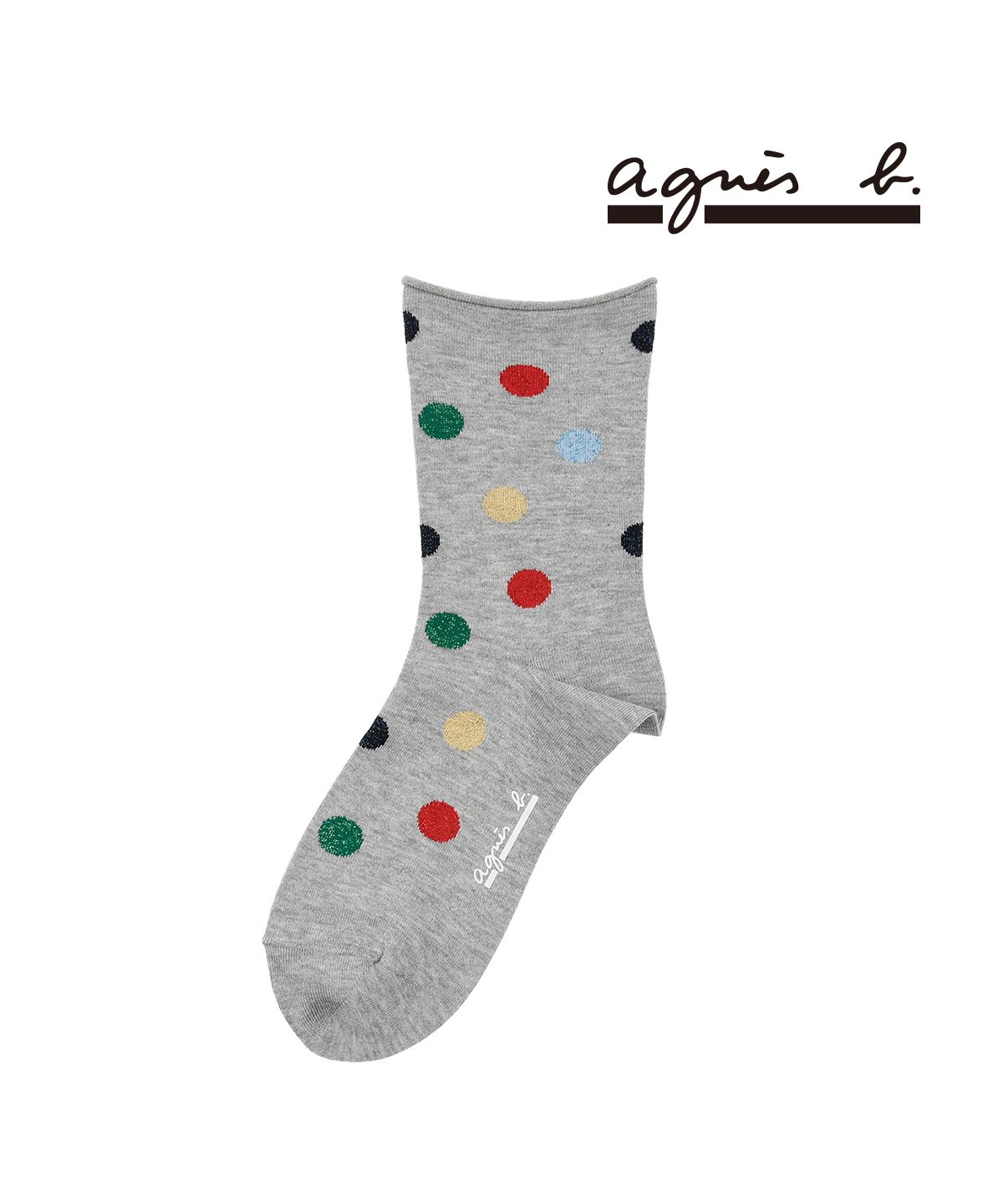 【Agnes b.】CHAUSETTES ドット ソックス 靴下 ユニセックス ドット ソックス (ユニセックス) ｜agnès b. FEMME（ファム