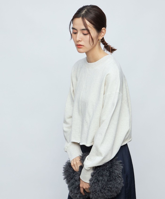 セール 40%OFF】ショート丈裏毛スウェット(505460269