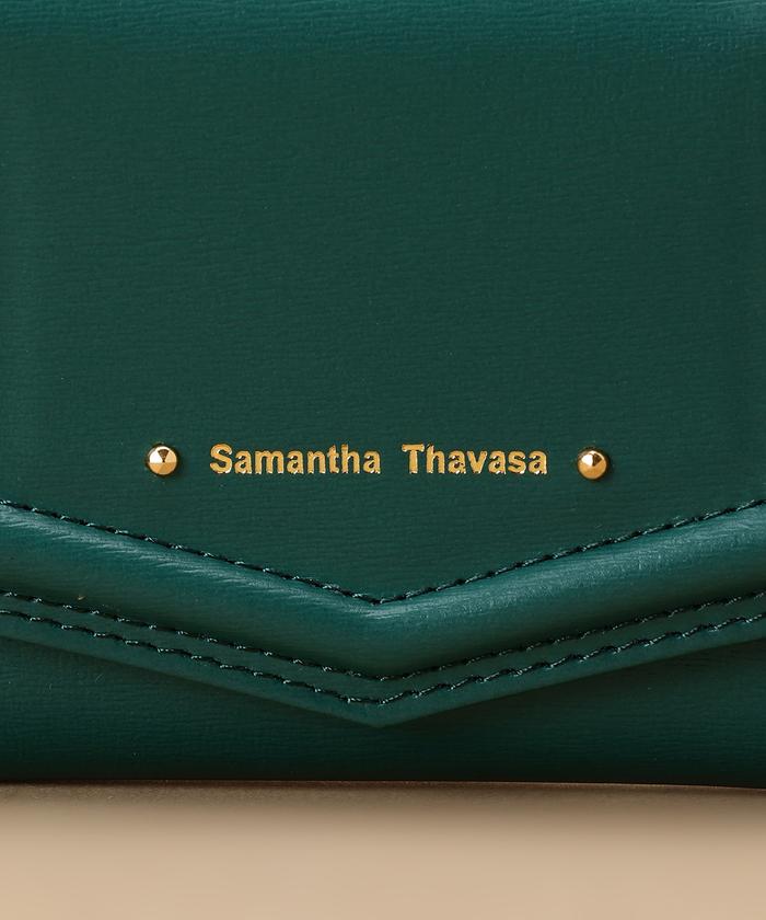 サマンサタバサ Samantha Thavasa スマートレザー三つ折り財布
